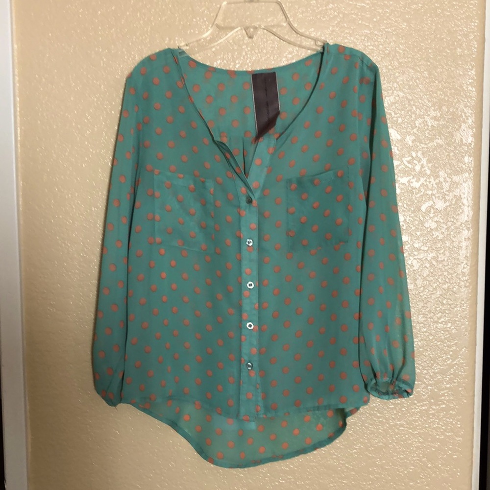 Moon Collection Womens 3/4 sleeve blouse